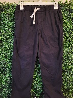 Boys Cat & Jack Black Drawstring Pants